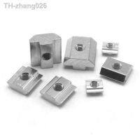 50/100Pcs 20 Series T Block Square Nuts T-Track Sliding Hammer Nut M3 M4 M5 M6 Fastener Aluminum Profile Accessories