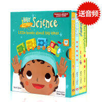 Cute science English original picture book baby loves science series baby loves science exploration 4 volumes cardboard boxed childrens Enlightenment English parent-child books