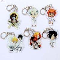 เพอร์เลอร์น่ารักจี้กระเป๋าลายการ์ตูนนอร์แมนอุปกรณ์ตกแต่งภายในรถพวงกุญแจ Emma ที่ใส่พวงกุญแจสัญญา Neverland