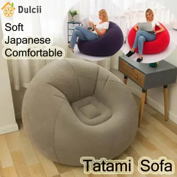 Extra Large Bean Bag Chairs for Adults Kids Couch Sofa Cover Indoor Lazy  Lounger