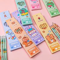 INAGREE High Quality Kids Gift Painting Tools Pencil Set Pencil Sketch School Stationery Drawing Charcoal Pencil HB Wood Pencil Drawing Pencil Cartoon