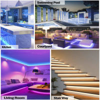 Led Lights Strips Bluetooth 15M 5050 Waterproof 2835 WIFI RGB Flexible Tape Led Ribbon 5M 10M 15M 20M With Phone APP Control