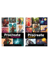 หนังสือเซตคู่ Procreate คู่มือใช้งาน ฉบับผู้เริ่มต้น (74824,73308)