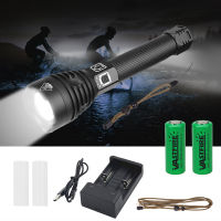 2500 Lumens XLamp XHP90ไฟฉาย LED ที่ทรงพลังที่สุด USB ZOOM Torch XHP90 26650ไฟฉายแบบชาร์จไฟได้