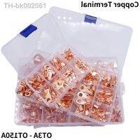 ☇♨㍿ OT Series Terminal 3 10 20 40 50 60 80 100A Splice Wire Copper O shape Circular Naked Cable Connector Bare Electrical Open Lug