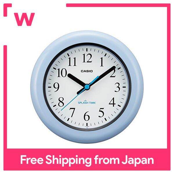 CASIO (Cassio) wall clock moistureproof dustproof splash time stand