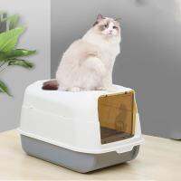 Large Cat Litter Box Fully Enclosed Deodorant Cat Toilet Anti-splash Semi-enclosed Cat Litter Box Pet Supplies