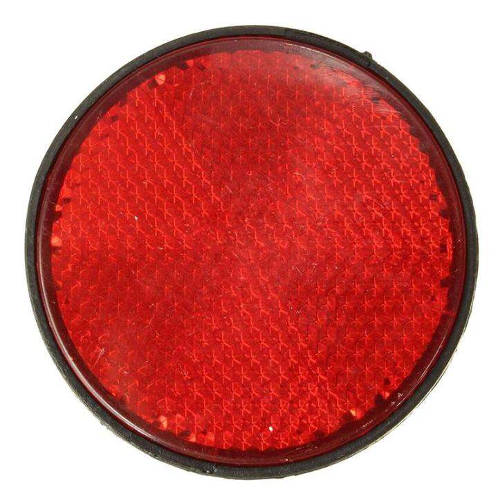 2pcs-round-red-reflector-universal-for-motorcycle-atv-5-6-0-8cm