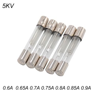 5ชิ้นฟิวส์เตาอบไมโครเวฟ5KV 6*40มม0.7A0.75A 0.65A 0.8A 0.85A 0.9A หลอดแก้วฟิวส์6X40มมแรงดันสูงเบรกเกอร์ฟิวส์โหลดศูนย์ฟิวส์