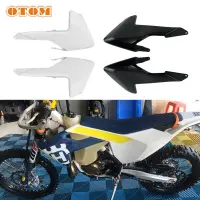 OTOM แผงหม้อน้ำรถมอเตอร์ไซค์วิบากชุดสปอยเลอร์ด้านหน้าสำหรับ HUSQVARNA TC125 250 TX300 FS450 FX350 FC450