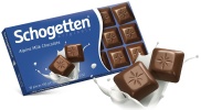 Alpine Milk Chocolate made in Germany, Schogetten, 100g