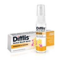 ▶️ DIFFLIS ดิฟฟลิส เฮอร์เบิ้ล เมาท์ สเปรย์ 15 ML สเปรย์ระงับกลิ่นปาก ช่วยให้สดชื่น แก้เจ็บคอ 18529 [ FLASH SALES ]