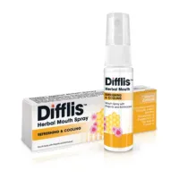 ? DIFFLIS ดิฟฟลิส เฮอร์เบิ้ล เมาท์ สเปรย์ 15 ML สเปรย์ระงับกลิ่นปาก ช่วยให้สดชื่น แก้เจ็บคอ 18529 [ ราคาเซลล์ ]