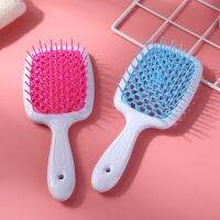 Wide Teeth Air Cushion Combs Women Scalp Massage Brush Hollow Grid Comb Dry Wet Detangling Brush Scalp Massage Hair Styling Comb