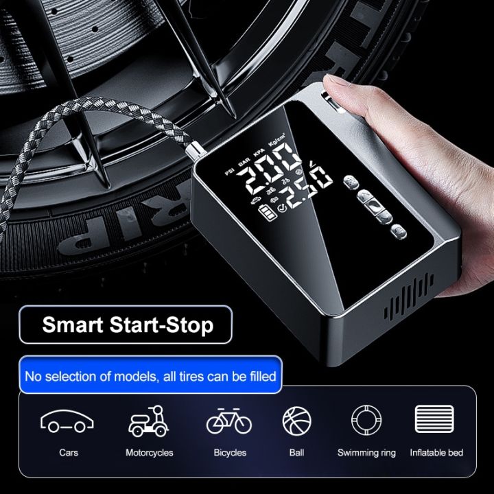 150psi-6000mah-digital-car-tire-inflator-portable-air-compressor-pump-auto-air-pump-for-suv-big-tire-car-motorcycles-bicycles