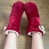 Winter Women Slippers Indoor Shoes Home Slippers Solid Color No-slip Soft Plush Slipper Shoes Woman Casual House Shoes