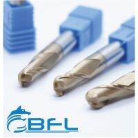 ++โปร CARBIDE BALLNOSE END MILL 2FLUTES 55HRC TiSiN คาร์ไบด์เอนมิลรุ่นหัวบอล 2ฟันสำหรับงานเหล็กเกรดชุบแข็งพิเศษ 55HRC R4/5/6 ราคาถูก สว่าน สว่านไร้สาย สว่านไฟฟ้า ดอกสว่าน