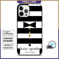 Kate Spade 40 กรณีโทรศัพท์มือถือ iPhone 14 Pro Max / iPhone 13 Pro Max / iPhone 12 Pro Max / XS Max / Samsung Galaxy Note 10 Plus / S22 Ultra / S21 Plus Anti-fall ฝาครอบป้องกันการตก