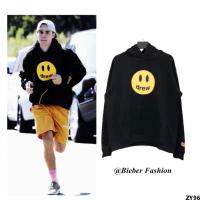 ชุดเจีย Bieber ขายส่ง ชุดกีฬาบีเบอร์ Drew ผู้ชายลำลองผู้ชายหน้ายิ้ม สติง