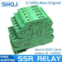 5 Buah MRD-060D2 Inovatif อินพุต2A อินพุต: 5V 12V 24V DC SSR Padat Sate Relay Antarmuka Rail MODUL Switch