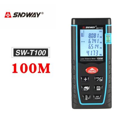 GOFT SNDWAY Handheld 100M Distance Meter Range Finder Measure Diastimeter