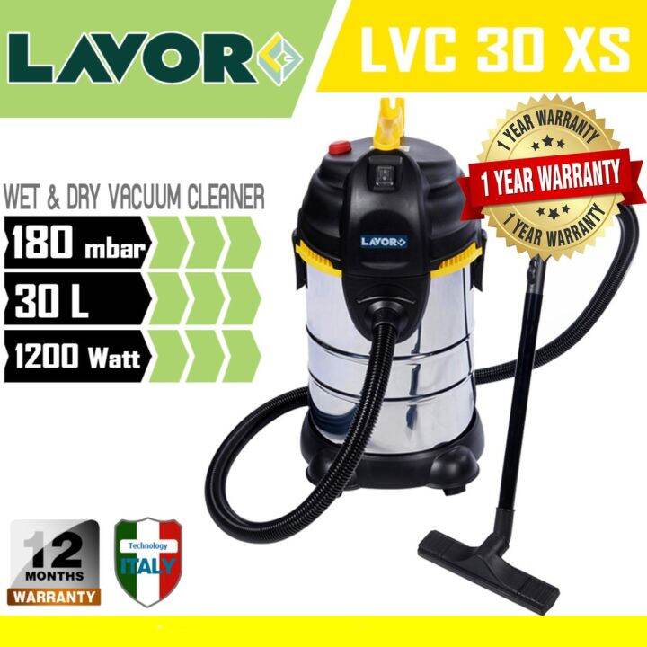 hot-เครื่องดูดฝุ่น-lavor-รุ่น-lvc30xs-30-ลิตร-1200-w-รับประกัน-1-ปี-ส่งด่วน-เครื่อง-ดูด-ฝุ่น-เครื่องดูดฝุ่นไร้สาย-เครื่องดูดฝุ่นมินิ-เครื่องดูดฝุ่นรถ