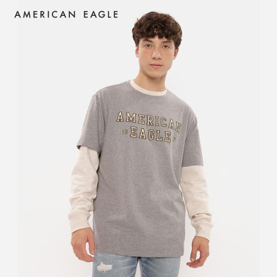 American Eagle Short Sleeve T-Shirt เสื้อยืด ผู้ชาย แขนสั้น (NMTS 017-3125-030)