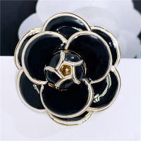 B203 Camellia jewerly esmaltes enamel Flowers jewlery Luxury Brand Designer Jewelry 2019 Brooch Pins Broach For Women Lapel