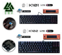 คีบอร์ด EGA Type K101 / Type K102 TKL 80% Lite Gaming Keyboard Blue Switch คีบอร์ดแมคคานิคอล ไฟ RGB ประกันศูนย์ 1 ปี