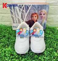 Chappy รองเท้าพละนักเรียนอนุบาล รุ่น CF-2563 ลาย FROZEN มีไฟ