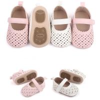 【hot】！ Fashion Baby Shoes Hollow Newborn Small Leather Non-slip Soft Toddler 0-1 Y