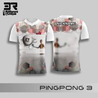 （ALL IN STOCK 2023）  Premium Jersey Sports Printing Custom Name 3R Original Table Tennis 3