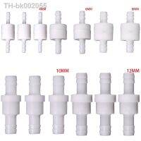 ◘ 1PCS 4/6/8/10/12mm Plastic One Way Inline Check Valve Gas Air Liquid Water Fluids Valve For Water Petrol Diesel Oils Or Other