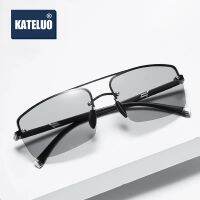 KATELUO Sunglasses Day Night Vision Goggles Men Polarized UV400 Photochromic Anti-Glare Drivers Outdoor Glasses For Male V1912