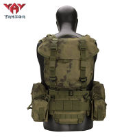 Spot parcel post Yakeda MOLLE System Wear-Resistant Quick-Drying Apron Breathable Camouflage Training Vest Military Tactical vest