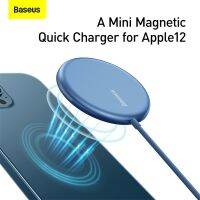 Baseus Mini Magnetic Wireless Charger Charger With Type-C Cable Black Fast Charger