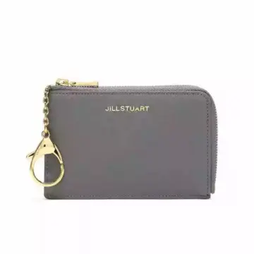 Shop JILLSTUART Plain Leather Long Wallet Logo Long Wallets by  CorekaraStyle