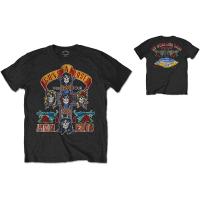 s N Roses NJ Summer Jam 1988 เสื้อยืด100 อย่างเป็นทางการ MERCH