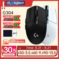 G304 Logitech แบบดั้งเดิม/G305เกมส์พีซีเมาส์สำหรับเล่นเกมส์ไร้สาย12000DPI Hero RGB Usb สำหรับปุ่มกลไกคอมพิวเตอร์แล็ปท็อป