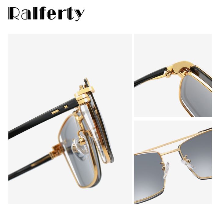 ralferty-2-in-1-optical-glasses-clip-on-glasses-frame-rectangle-magnetic-sunglasses-polarized-driving-prescription-glasses-z8050