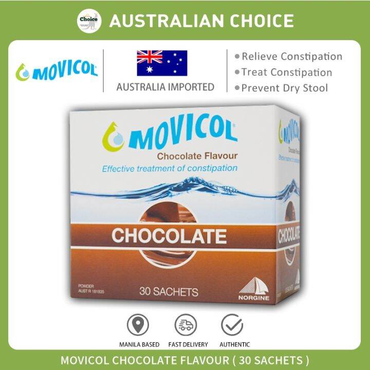 Movicol Chocolate 30 Sachets Lazada PH