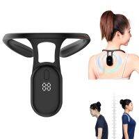 ZZOOI Portable Body Shaping Neck Instrument Electric Ultrasonic Lymphatic Soothing Posture Correction Reminder Device for Men Women Massage Chairs &amp; Massager