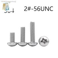 ℡✆✔ 100 PCs UNC 2 -56 x L 5/32 3/16 1/2 3/8 1 USA United States of America Stainless steel 304 A2 cross head machine screws