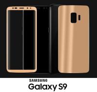 ฟิล์มกันรอย แบบนิ่ม เต็มจอหน้าและหลัง ซัมซุง เอส9 สีทอง Soft Pet Full Cover Front &amp; Back Protector Film for Samsung Galaxy S9 (5.8) Gold