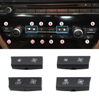 Front Console AC  Climate Ventilation Button Cover For BMW 5 GT 6 7 X5 X6 Series F10 F11 F01 F02 F06 F12 F15 F16