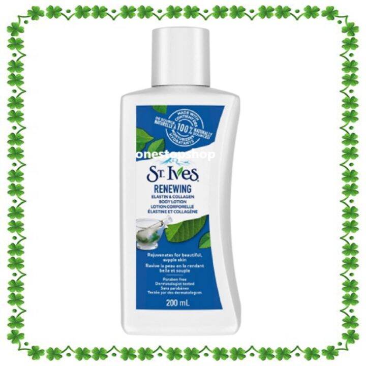 St. Ives Renewing Collagen & Elastin Hand & Body Lotion 200mL Lazada PH