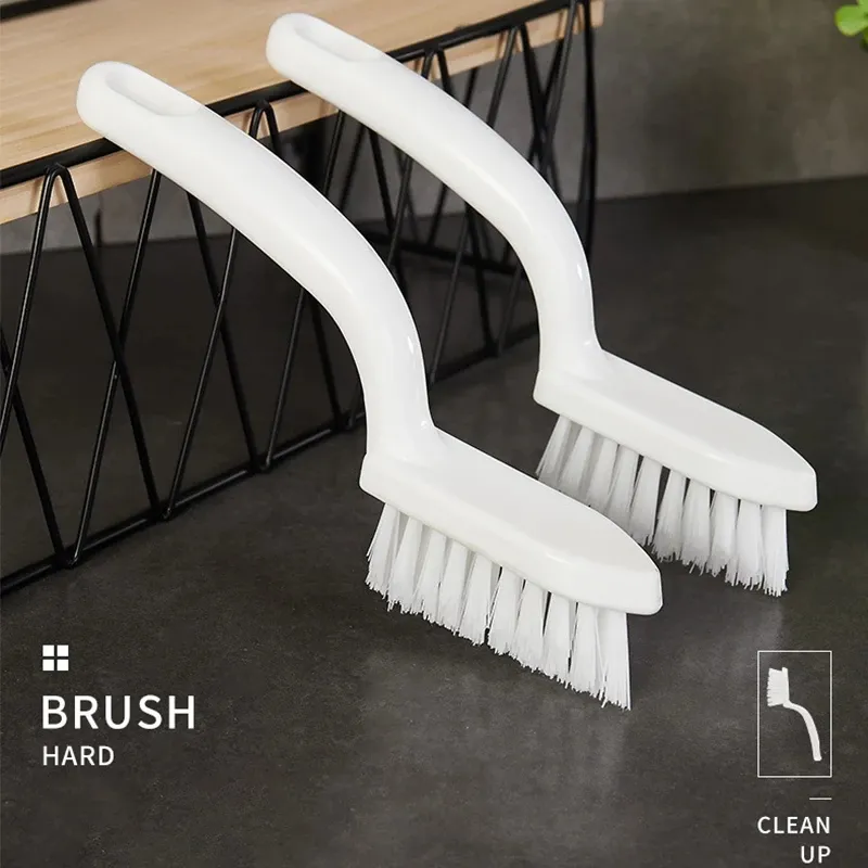 Multi - Function Bathroom Tile Floor Gap Cleaning Brush Window Groove  Cleaning Brush Convenient Household Corner Cleaning Tools