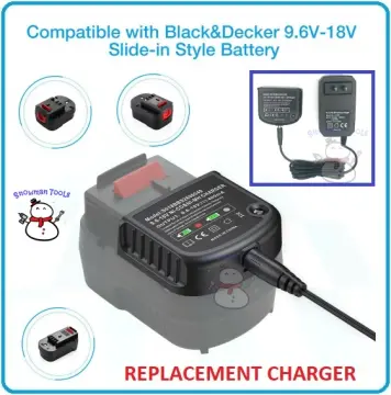 9.6V-18V 1.5ah Replacement Battery Charger for Black & Decker Nicad NiMH  Slide Style Batteries - China Power Tool Battery Charger and Battery  Charger price