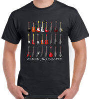 T Shirt Pria Pakaian Merek T-Shirt Gitar Lucu Pria Weapon Your Weist-Kaus Pria Senar Bass Akustik Elektrik S-4XL-5XL-6XL