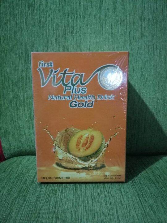 first vita plus Melon gold 915 per box 20 sachet Lazada PH